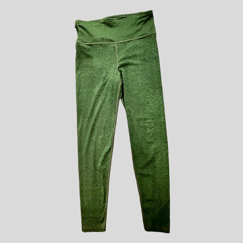 Gap Green Dark Green Pattern Print Workout Exerci… - image 1